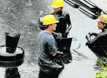 Los atentados a la industria y problemas de orden público frenaron la producción de 25 mil barriles promedio diario. En el primer trimestre del año, este tipo de incidentes ocasionaron una producción diferida de 7.200.  Foto: Archivo particular
