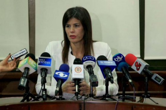 La ministra de Transporte, Natalia Abello. / @NataliaAbello1