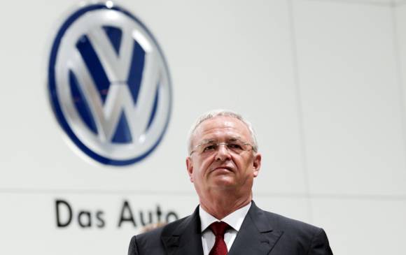 Martin Winterkorn, CEO de Wolkswagen dejó su cargo a causa del escándalo. FOTO REUTERS