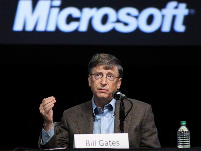 REUTERS Bill Gates es el hombre más rico del mundo. Forbes estima que la fortuna del fundador de Microsoft es de 77 mil millones de dólares.